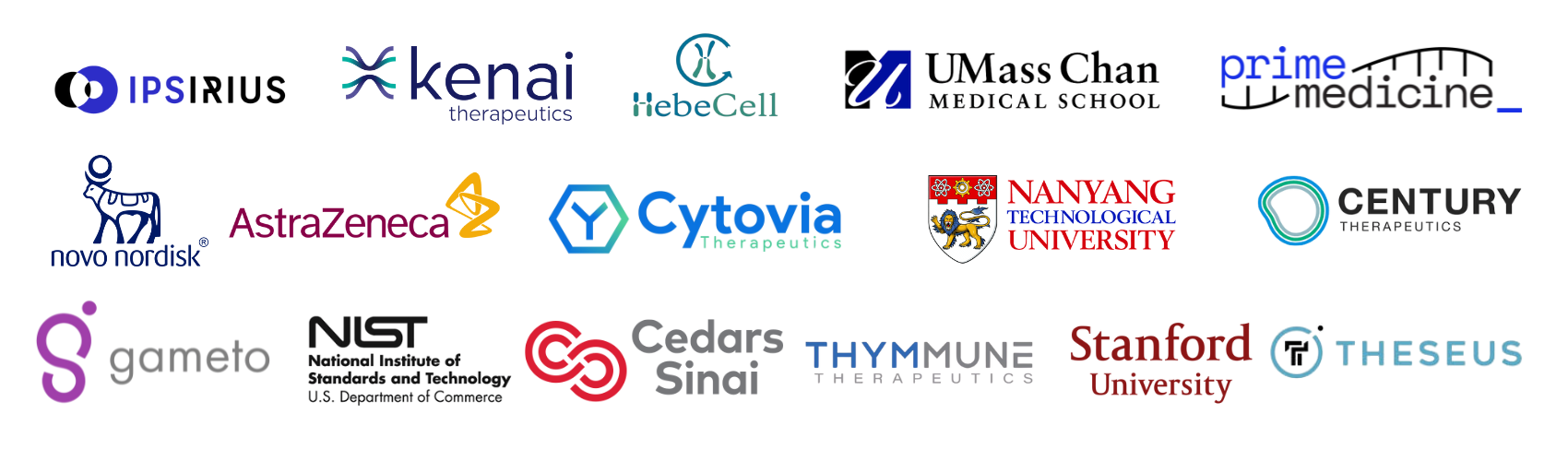 iPSC companies attending 5th iPSC Drug Development & Manufacturing Summit company collage
